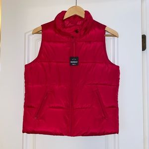 GAP kids hot pink vest
